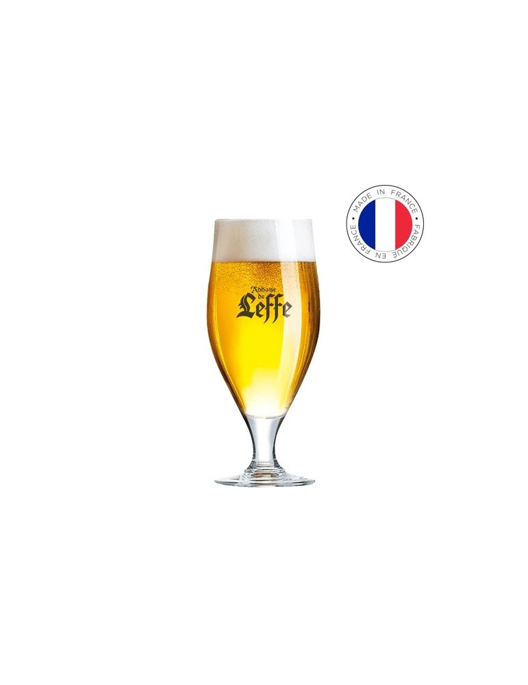 Verre à bière à pied