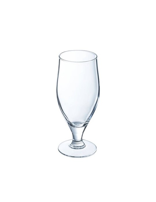 Verre à bière à pied