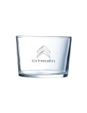 Verre à eau - Forme basse Matières : verre Couleurs : transparent personnalisable avec votre logo