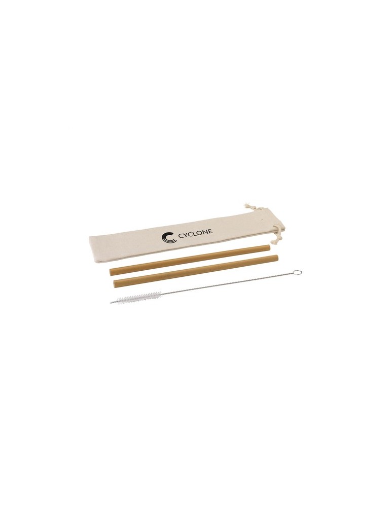 ECO Bamboe Straw Set  pailles en bambou