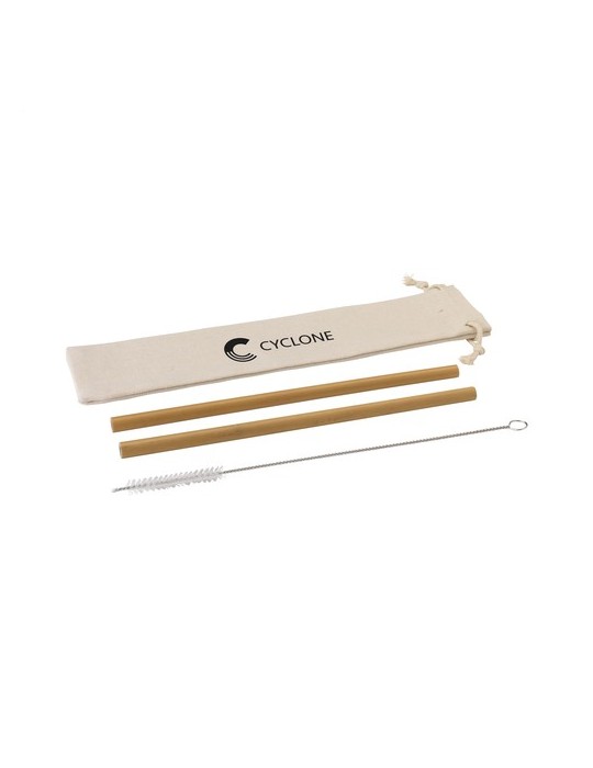ECO Bamboe Straw Set  pailles en bambou