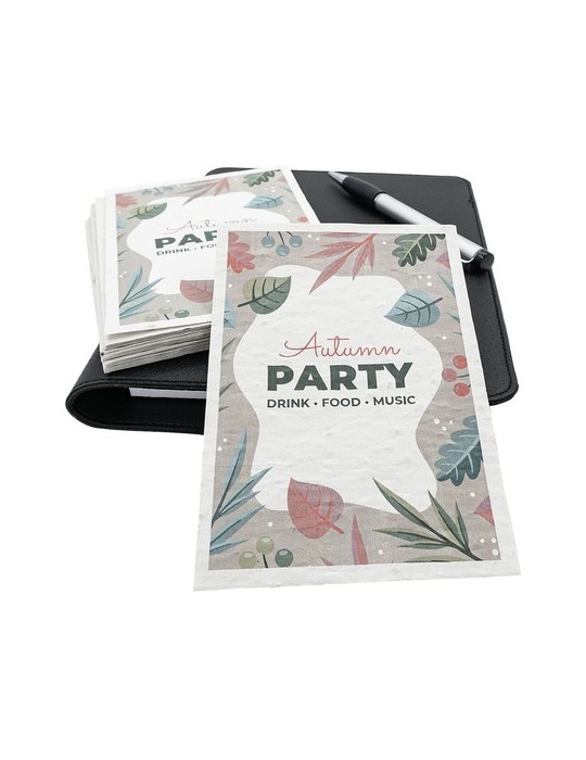 Leaflet A6 Seed Paper 80 gr