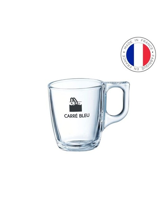 Tasse à café en verre 9cl