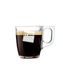 Tasse à café en verre 9cl Matières : verre Couleurs : transparent personnalisable avec votre logo
