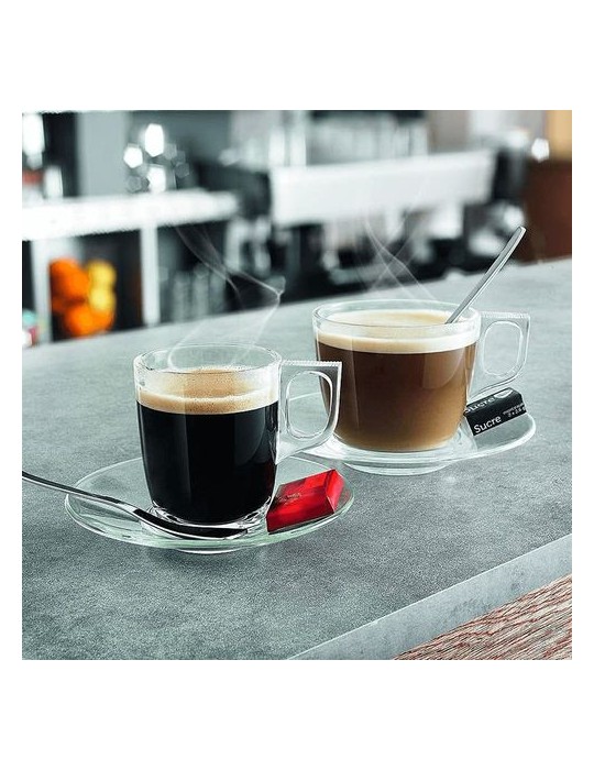 Tasse à café en verre 9cl