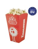 Pot à popcorn (grand) Matières : carton Couleurs : blanc
