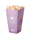 Pot à popcorn (grand) Matières : carton Couleurs : blanc cadeau entreprise pas cher