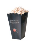 Pot à popcorn (grand) Matières : carton Couleurs : blanc goodies publicitaire événementiel