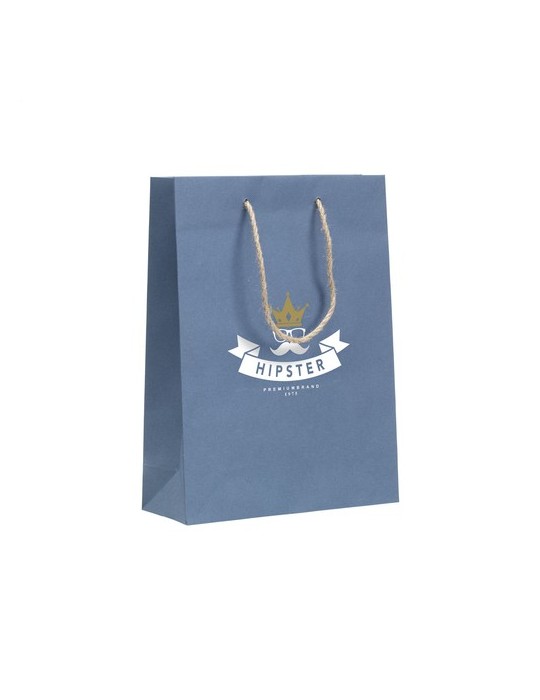 Leaf It Bag recyclé avec fibres de jeans (180 g/m²) M