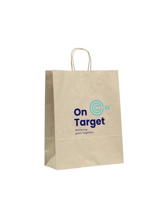 Leaf It Bag papier fibres herbe recyclées (90 g/m²) M