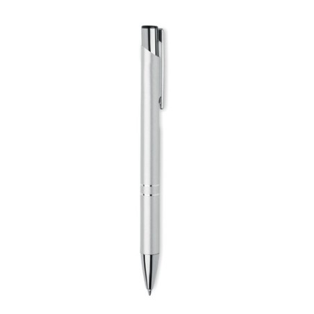 Stylo à bille  en aluminium recyclé personnalisable - BERN RA Matières : aluminium recyclé  Couleurs : argenté personnalisation 