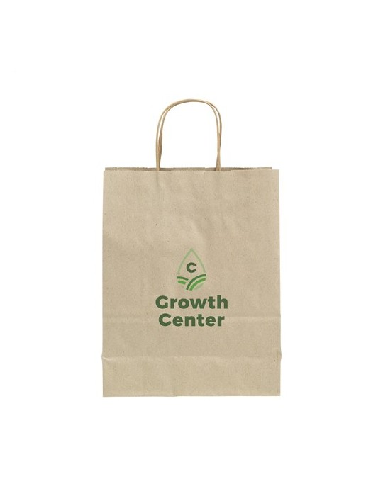 Leaf It Bag papier fibres herbe recyclées (90 g/m²) S