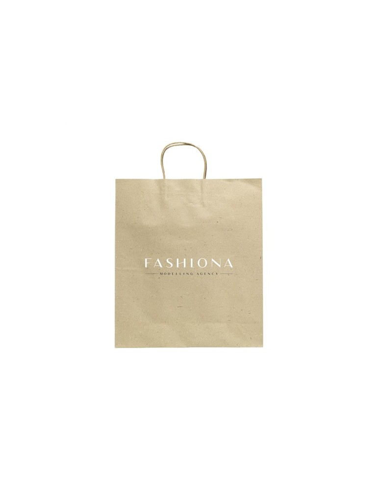 Leaf It Bag papier fibres herbe recyclées (120 g/m²) XL