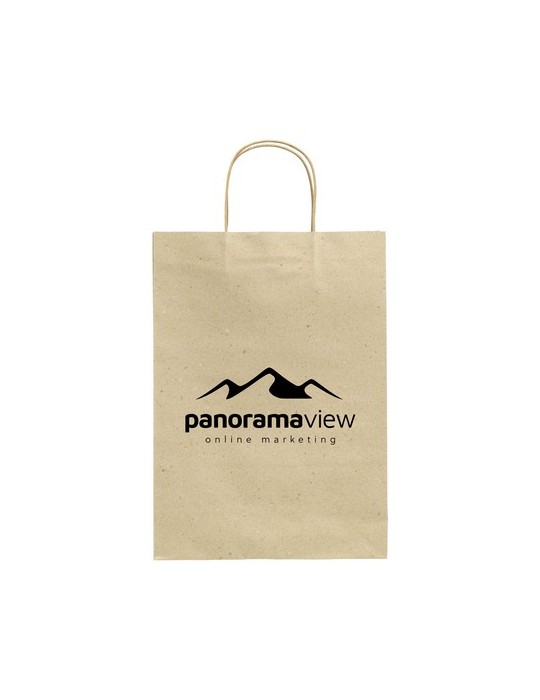 Leaf It Bag papier fibres herbe recyclées (120g/m²) L