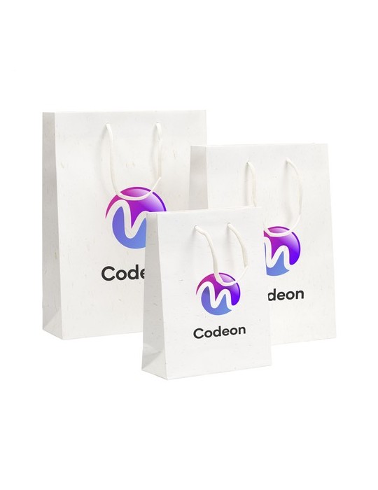 Leaf It Bag recyclé avec fibres de paille (180 g/m²) L