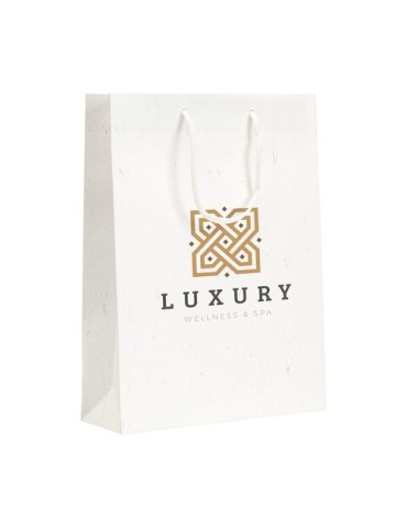 Leaf It Bag recyclé avec fibres de paille (180 g/m²) L 2