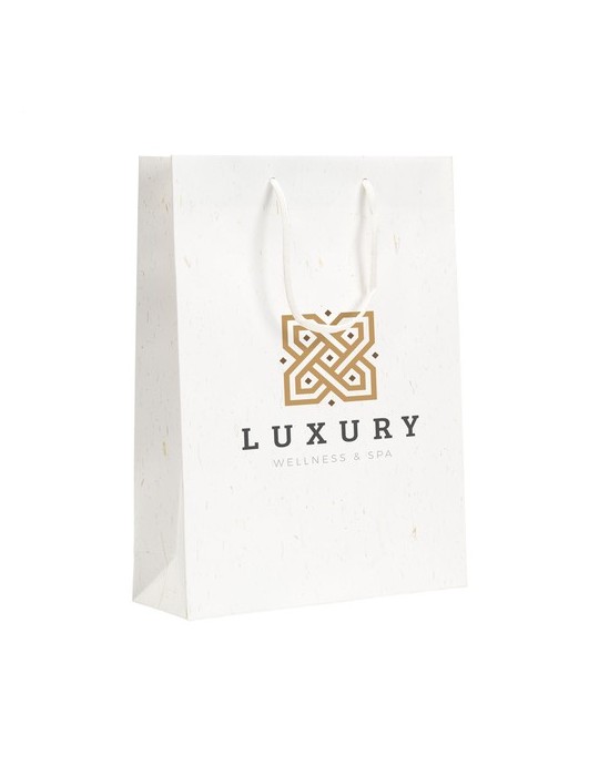 Leaf It Bag recyclé avec fibres de paille (180 g/m²) L