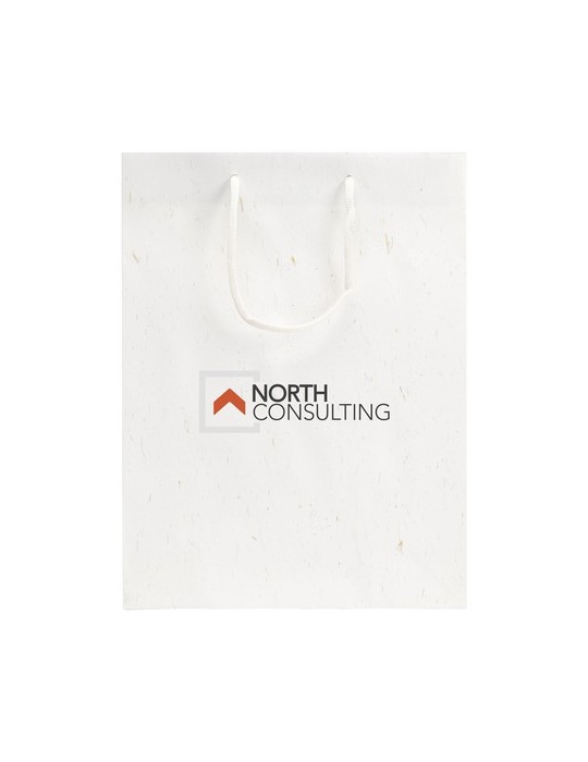 Leaf It Bag recyclé avec fibres de paille (180 g/m²) L