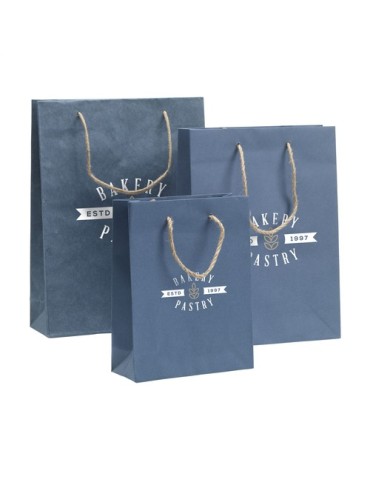 Leaf It Bag recyclé avec fibres de jeans (180 g/m²) L