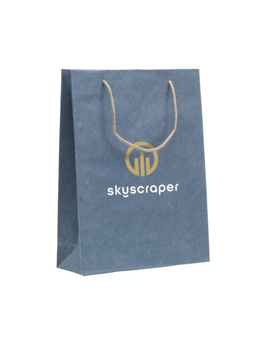 Leaf It Bag recyclé avec fibres de jeans (180 g/m²) L