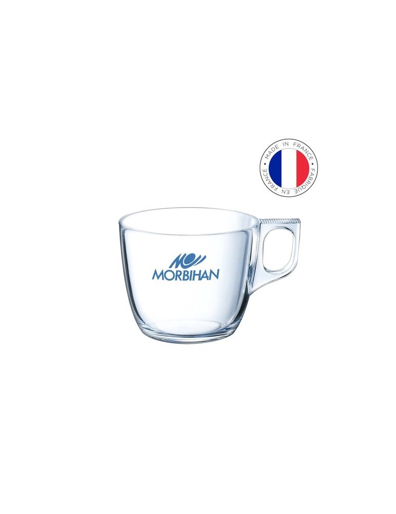 Tasse à cappuccino en verre 22cl