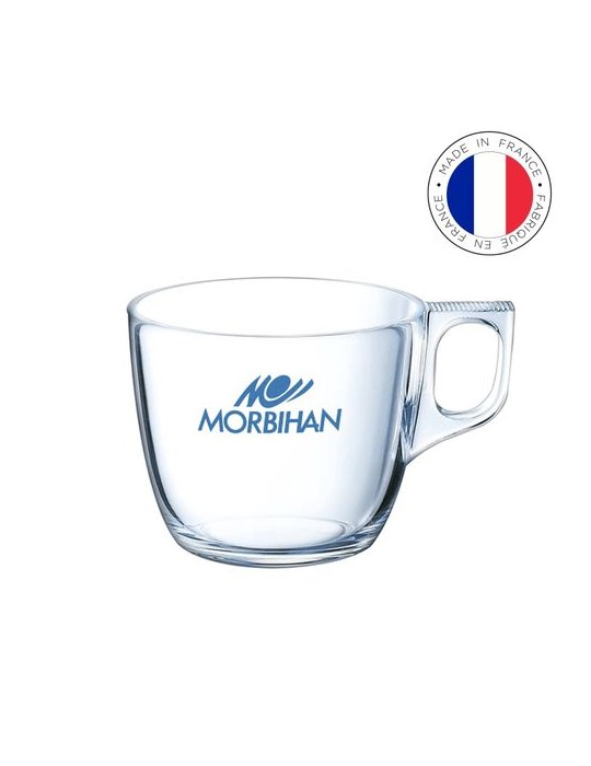 Tasse à cappuccino en verre 22cl