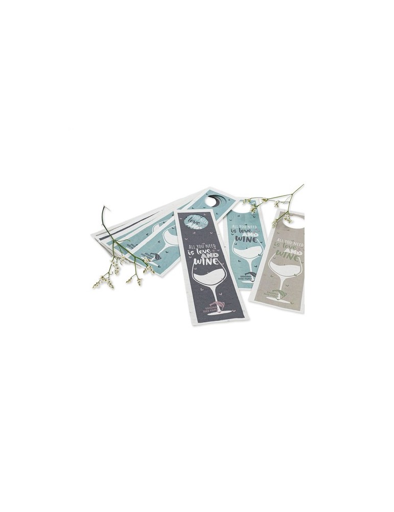 Bottle Hanger Seed Paper 80 gr