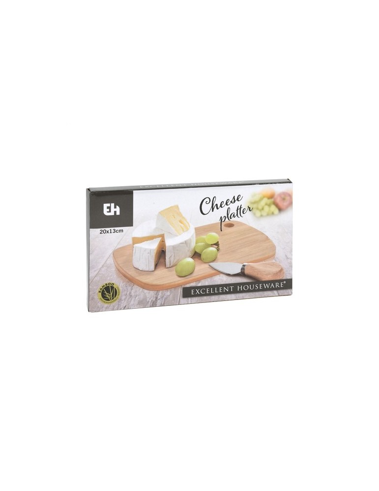 Bamboo Cheese Platter 2-pcs