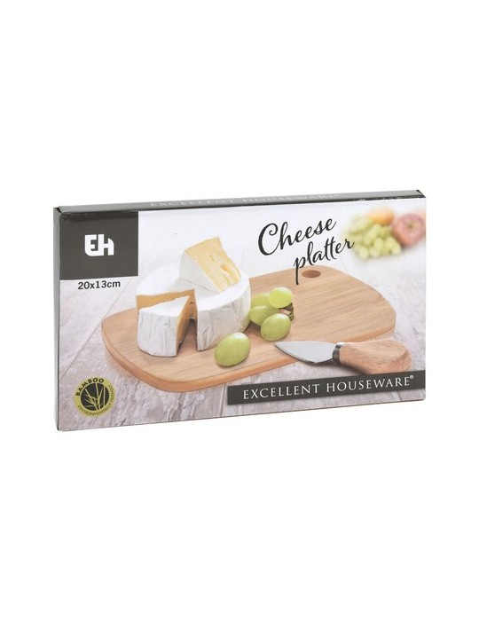 Bamboo Cheese Platter 2-pcs
