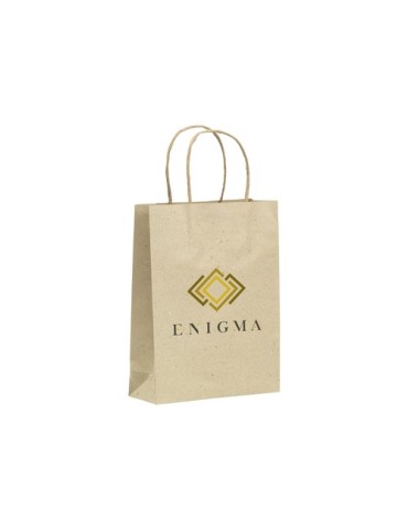 Leaf It Bag papier fibres herbe recyclées (120 g/m²) M 2