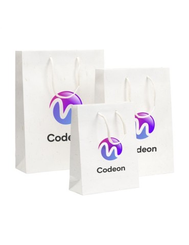 Leaf It Bag recyclé avec fibres de paille (180 g/m²) S 2