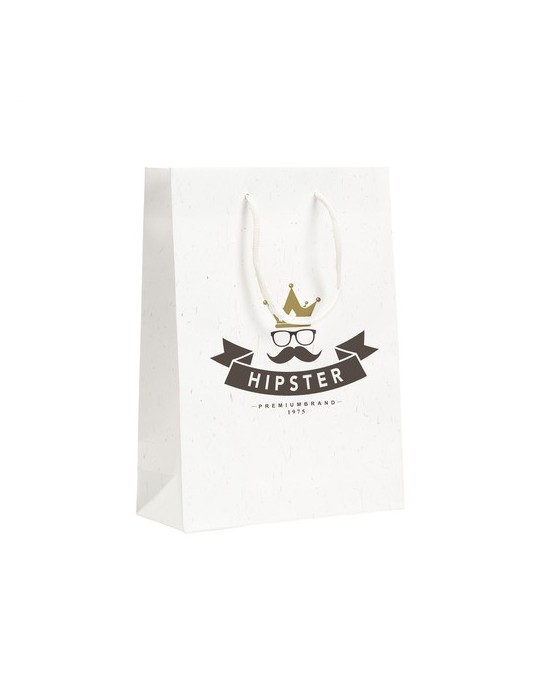 Leaf It Bag recyclé avec fibres de paille (180 g/m²) M