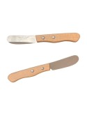 Couteau à tartiner en bois Matières : bois Couleurs : naturel personnalisable avec votre logo