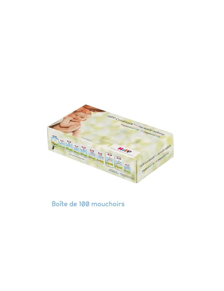 Boîte de mouchoirs classique Matières : papier Couleurs : blanc cadeau entreprise pas cher