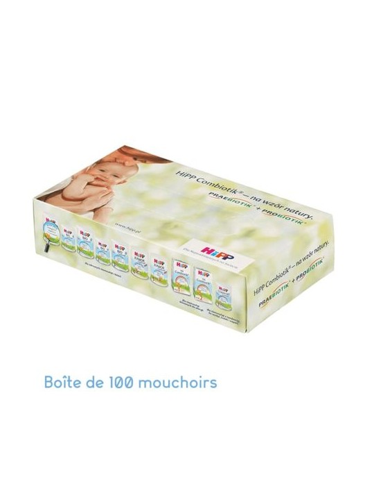 Boîte de mouchoirs classique Matières : papier Couleurs : blanc cadeau entreprise pas cher