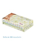Boîte de mouchoirs classique Matières : papier Couleurs : blanc cadeau entreprise pas cher