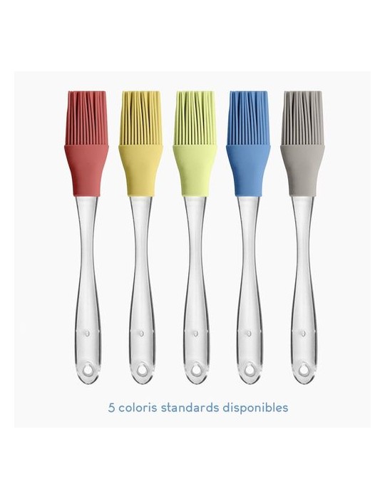 Pinceau de cuisine Matières : plastique Couleurs : jaune cadeau collaborateur premium