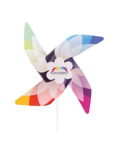 Petit moulin à vent en papier Matières : papier Couleurs : blanc 2