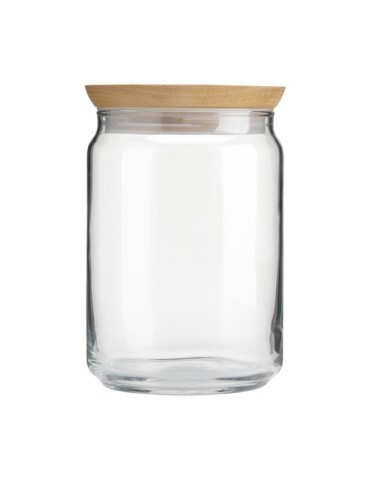 Wood Jar Pot de Rangement