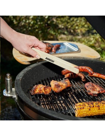 Pinza pince à BBQ en bois 2