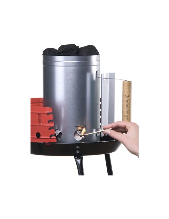 Cheminee Allume-Barbecue