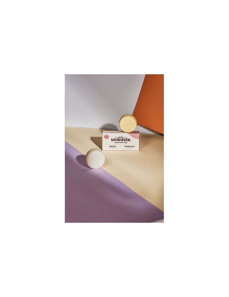 Unwaste Duopack Soap & Shampoo bar