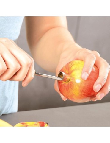 Vide-pomme Matières : bois Couleurs : naturel cadeau entreprise pas cher
