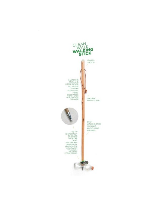 CleanWalk Walkingstick bâton de marche