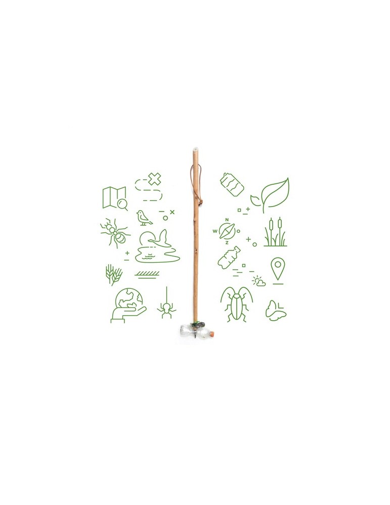 CleanWalk Walkingstick bâton de marche