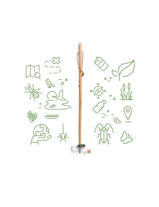 CleanWalk Walkingstick bâton de marche