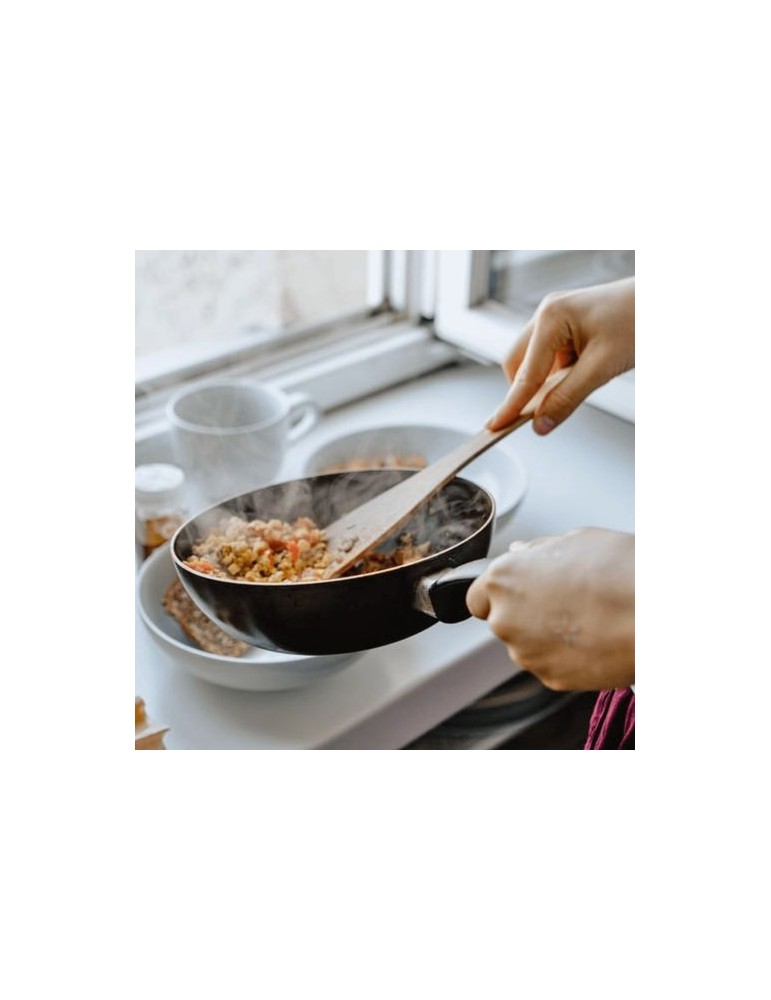 Spatule en bois plate Matières : bois Couleurs : naturel personnalisable avec votre logo