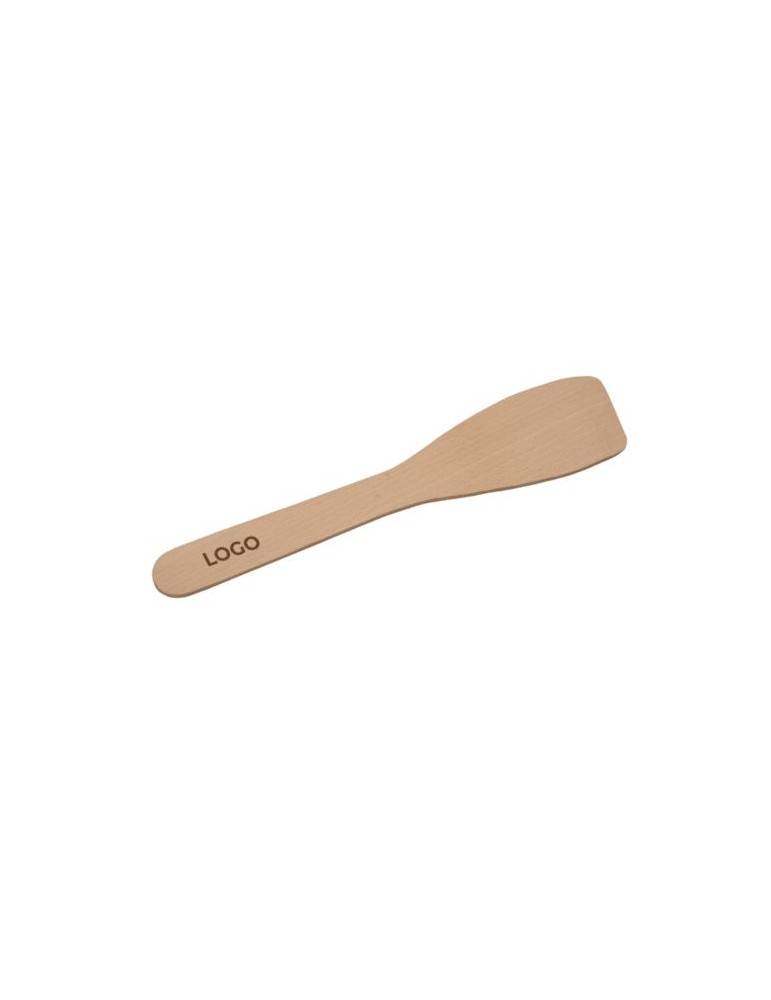 Spatule en bois plate Matières : bois Couleurs : naturel cadeau entreprise pas cher
