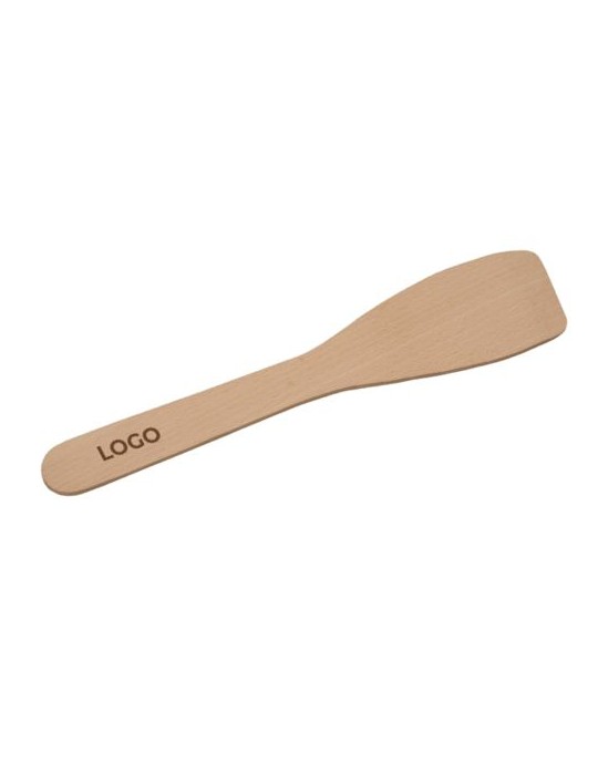 Spatule en bois plate Matières : bois Couleurs : naturel cadeau entreprise pas cher