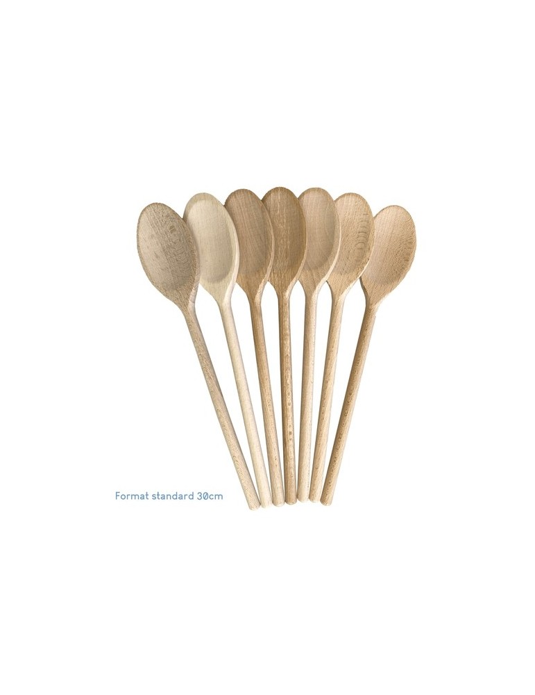 Cuillère en bois ovale